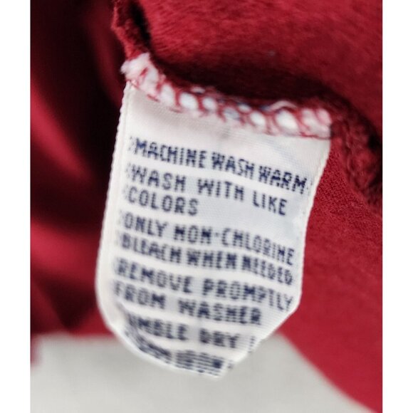 Polo Ralph Lauren Shirt Mens XXL Red Blue Embroidered Logo Long Sleeve Pullover - Picture 10 of 10